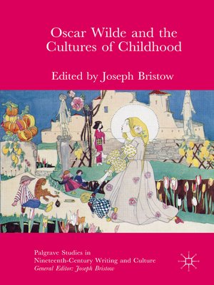 cover image of Oscar Wilde and the Cultures of Childhood